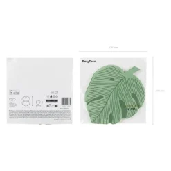 Monstera Servietter Grøn