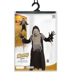 Mumie Børnekostume Sort/Grå