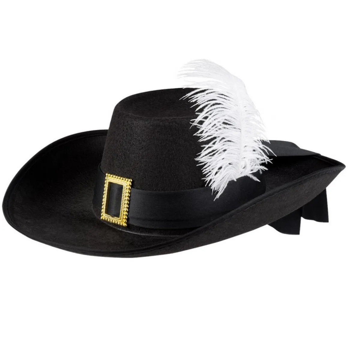 Musketér Hat Sort