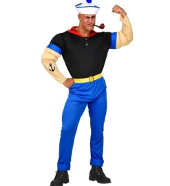Muskuløs Sømand Kostume
