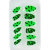 Neon Flagermus Negle Grøn