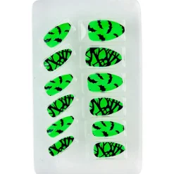 Neon Flagermus Negle Grøn