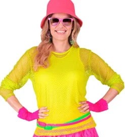 Neon Netbluse Gul