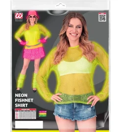 Neon Netbluse Gul