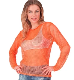 Neon Netbluse Orange