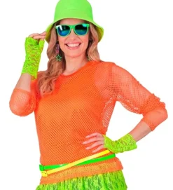 Neon Netbluse Orange