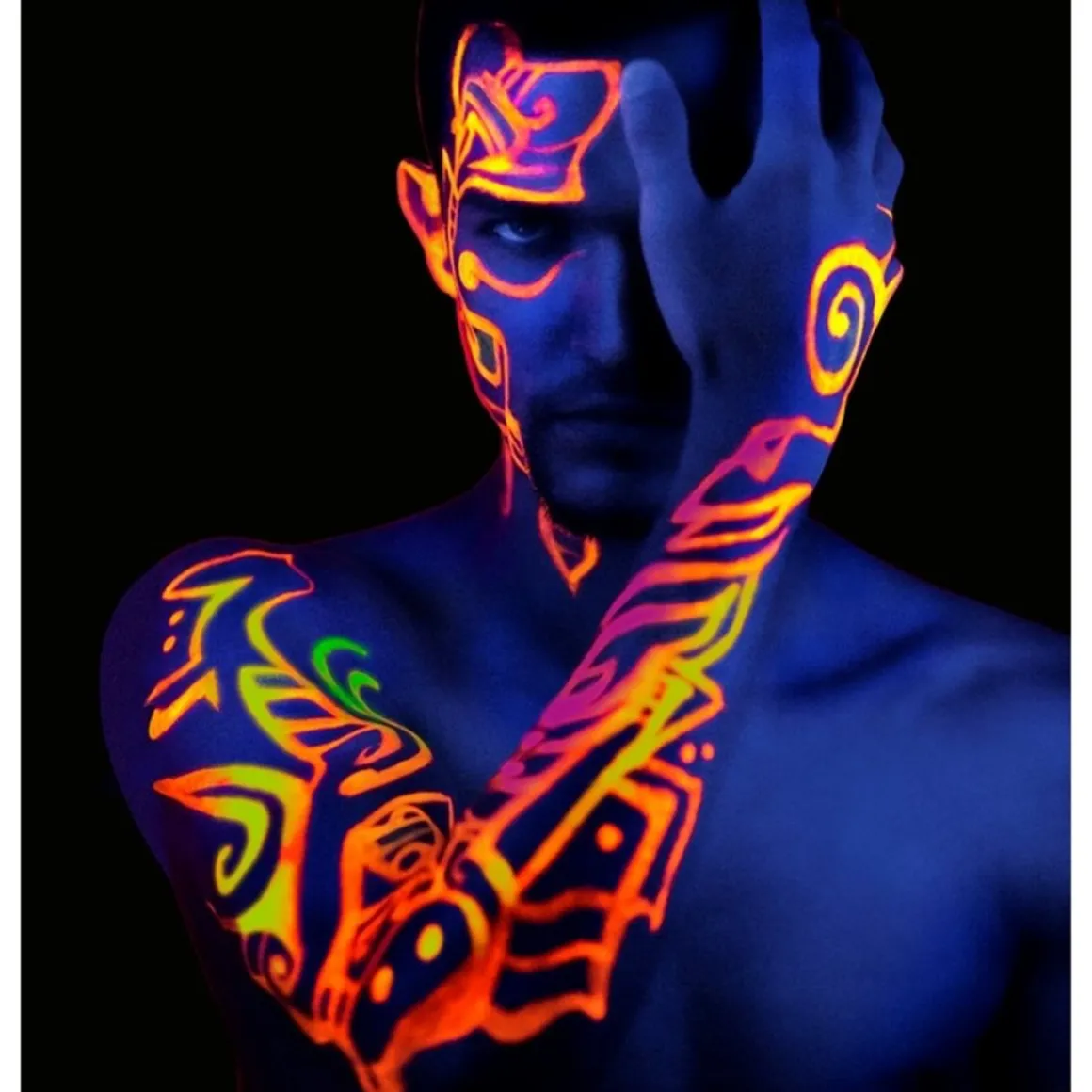 Neon UV Makeupblyanter 6-pak
