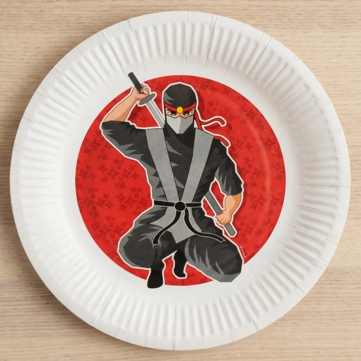 Ninja Party Paptallerkener