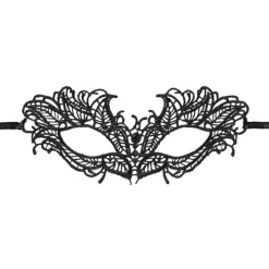 Noir Maskerade Øjenmaske Sort