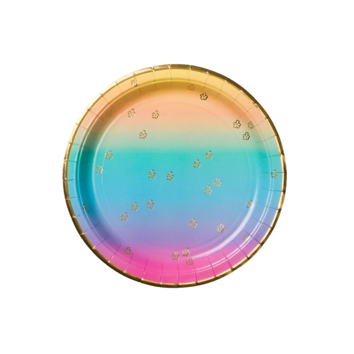 Ombre Paptallerkener Pastel
