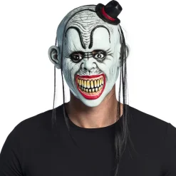 Ond Klovn Maske Med Hår