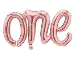 One Folieballon Rosaguld