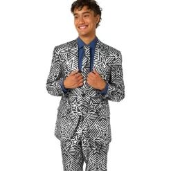Opposuits® Silver Geo Star Jakkesæt