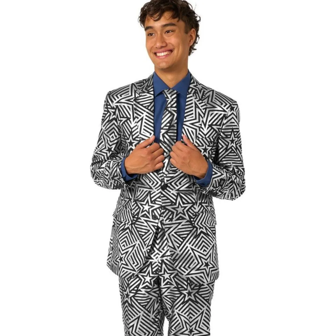 Opposuits® Silver Geo Star Jakkesæt