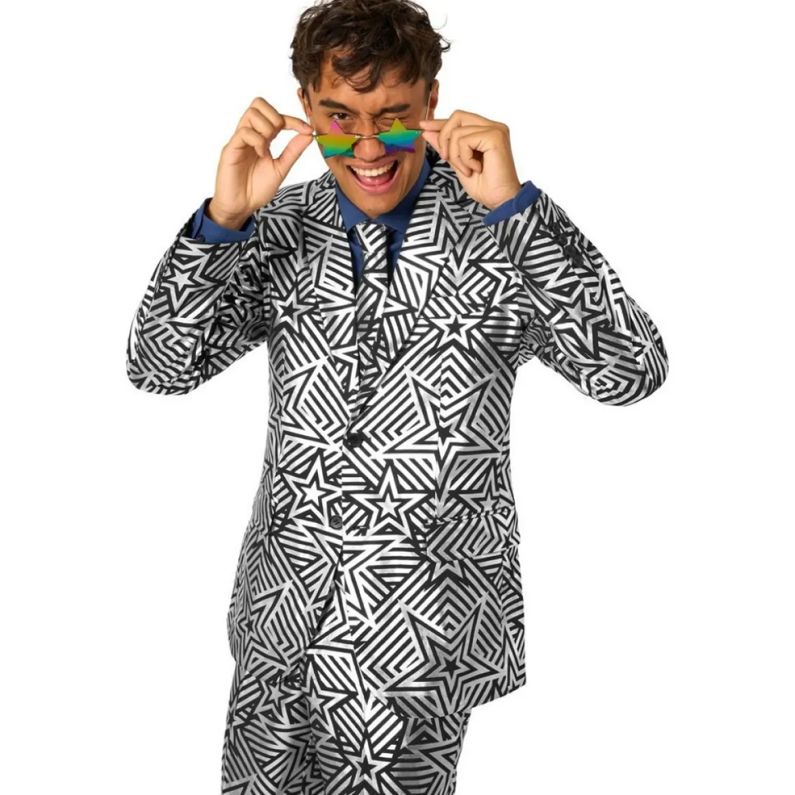 Opposuits® Silver Geo Star Jakkesæt