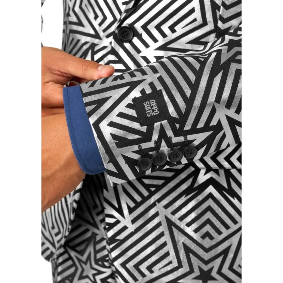 Opposuits® Silver Geo Star Jakkesæt