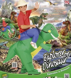 Oppustelig Dinosaur Børnekostume