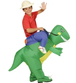 Oppustelig Dinosaur Børnekostume