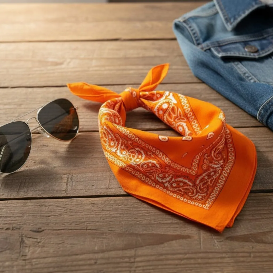 Orange Bandana