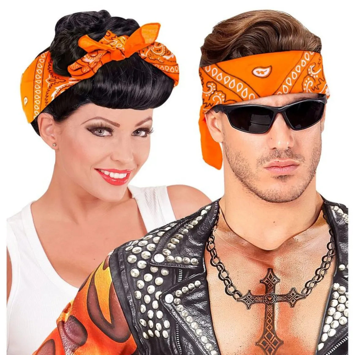 Orange Bandana