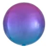 Orbz Folieballon Ombre Lilla/Blå
