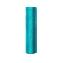 Organza Stofrulle Turkis
