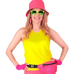 Paillet Bæltetaske Neonpink