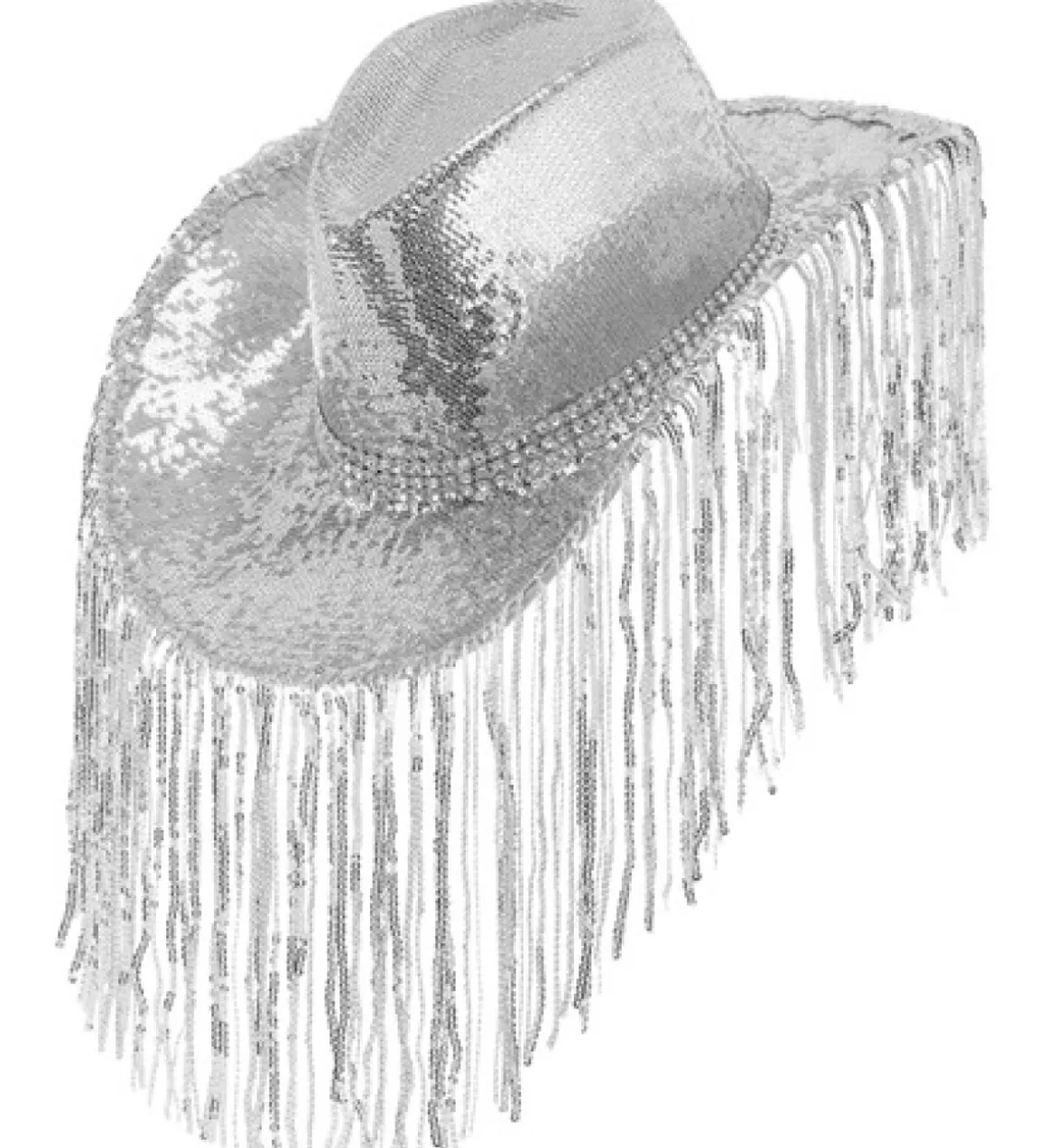 Paillet Cowboyhat Sølv