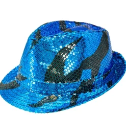 Paillet Fedora Blå