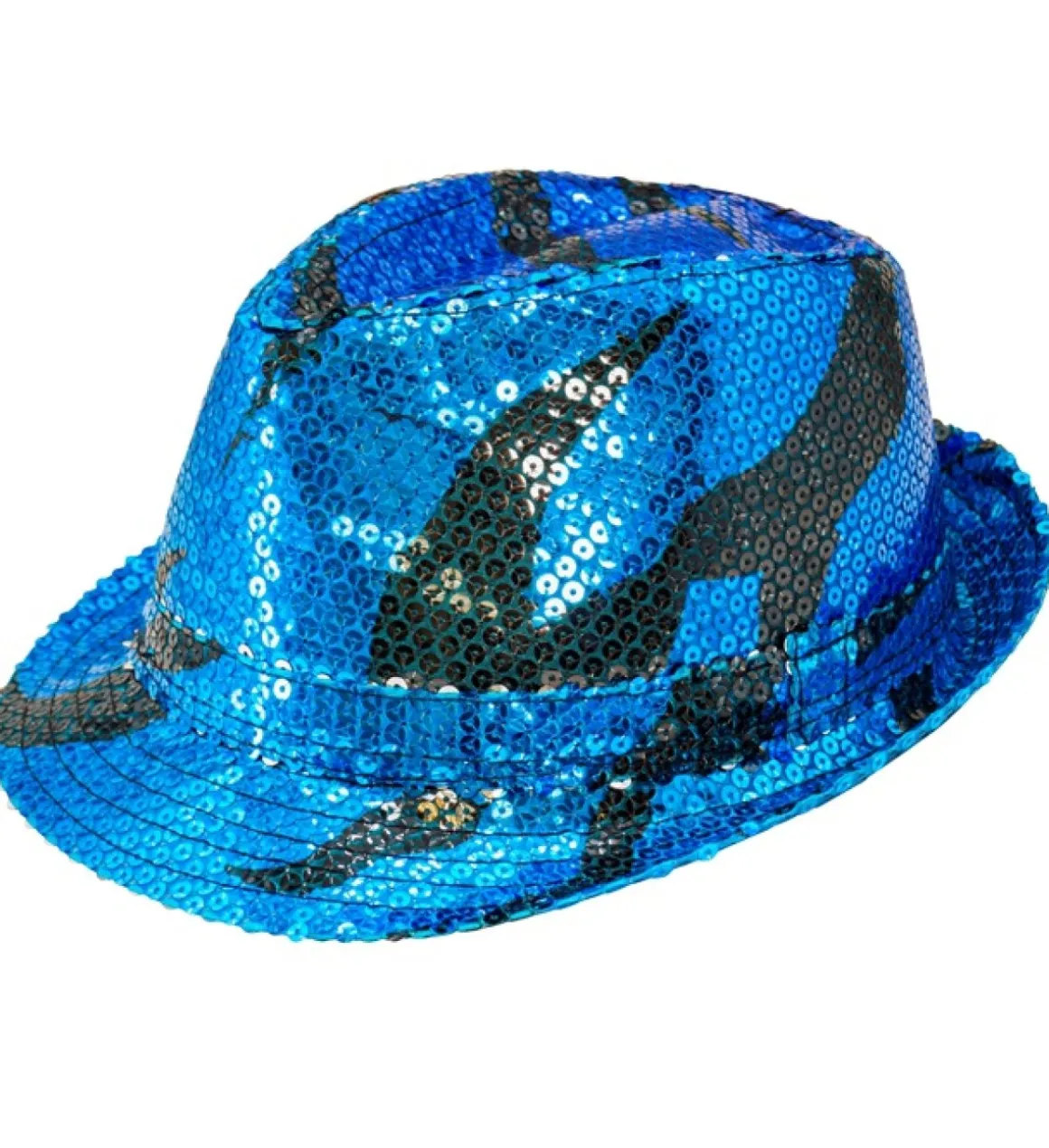 Paillet Fedora Blå