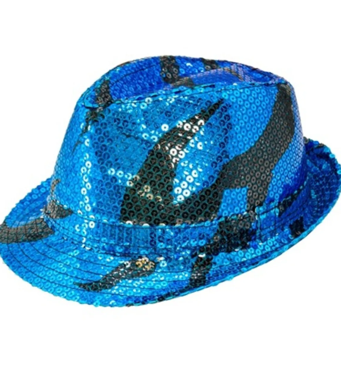 Paillet Fedora Blå