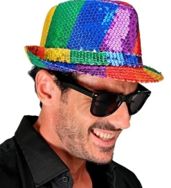 Paillet Fedora Regnbue