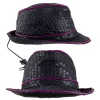 Paillet LED Fedora Lilla