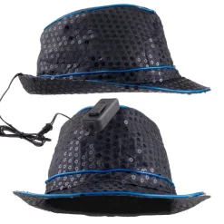 Paillet LED Fedora Lilla