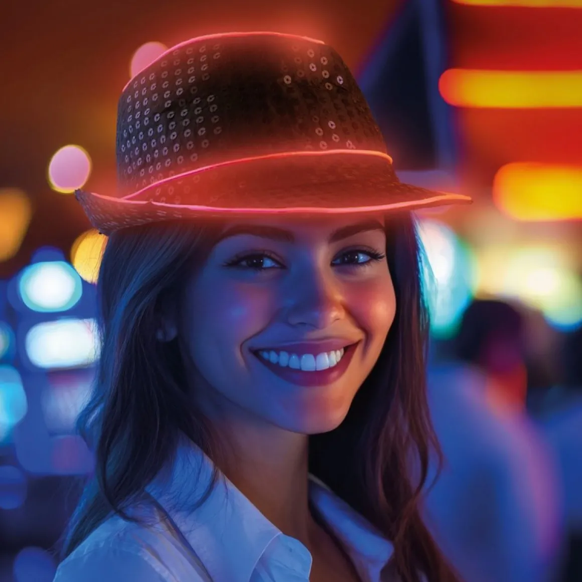 Paillet LED Fedora Orange