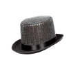 Paillet Tophat Sølv