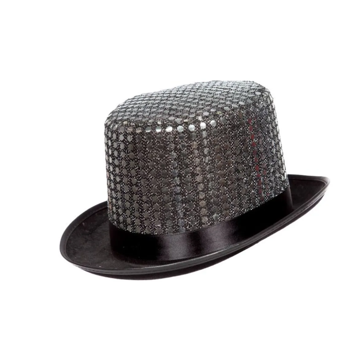 Paillet Tophat Sølv