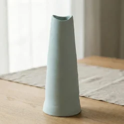 Palermo Keramikvase Blue Mist
