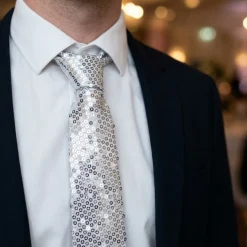 Palliet Slips Sølv