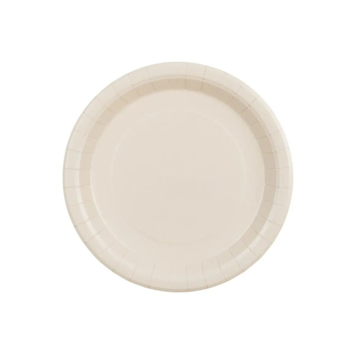 Paptallerkener Beige