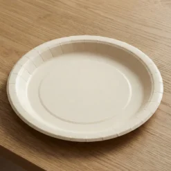 Paptallerkener Beige