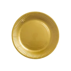Paptallerkener Guld