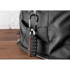 Paracord Overlevelsesgranat Sort