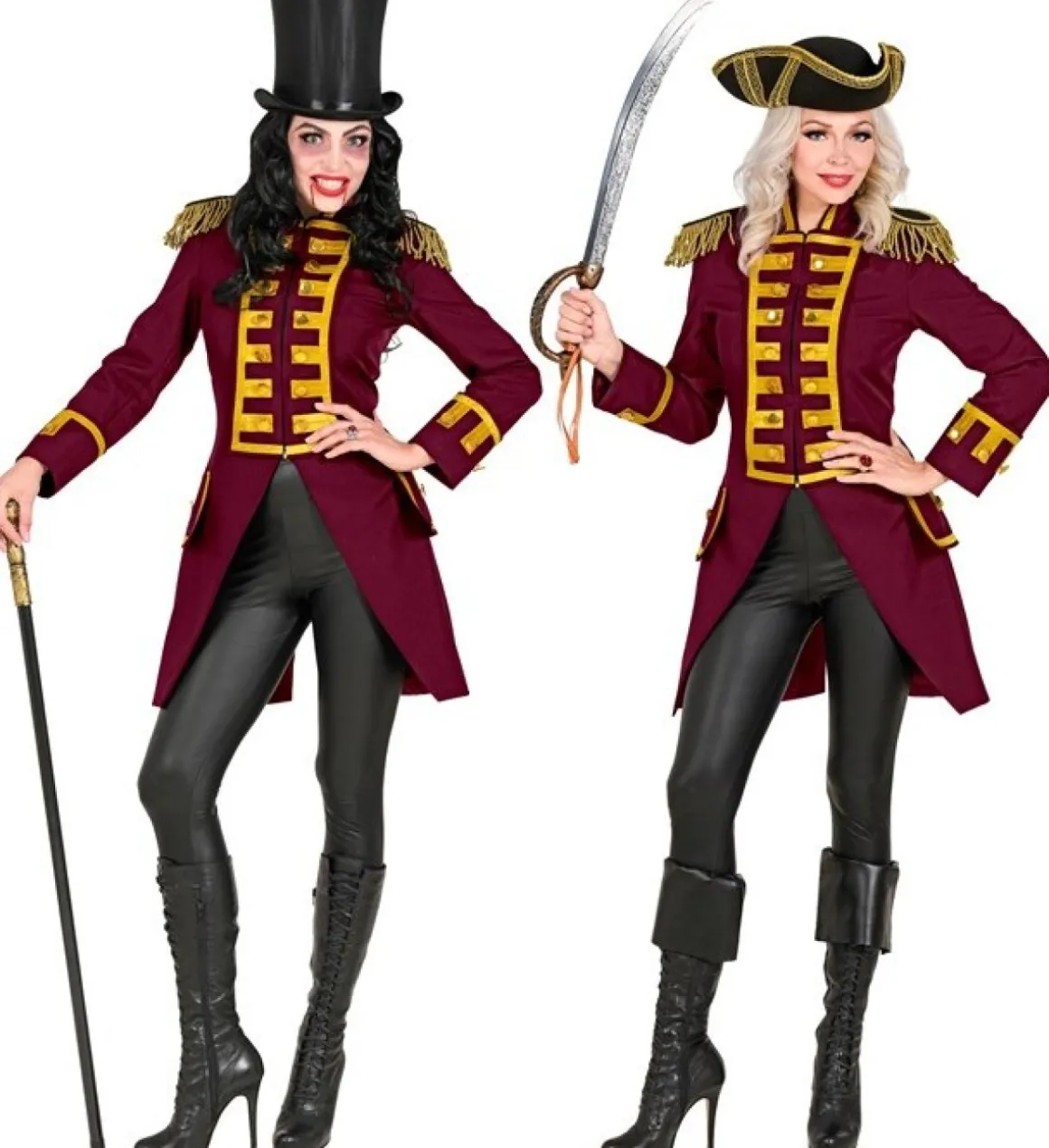 Paradejakke Bordeaux