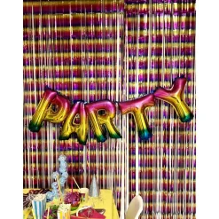 Party Folieballoner Regnbue