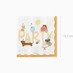 Party Hunde Servietter