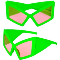 Partybriller Neon Grøn