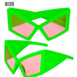 Partybriller Neon Grøn