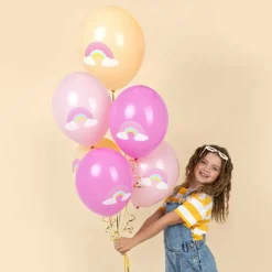 Pastel Balloner Regnbue