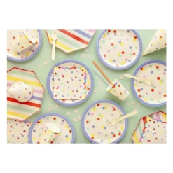 Pastel Mix Paptallerkener